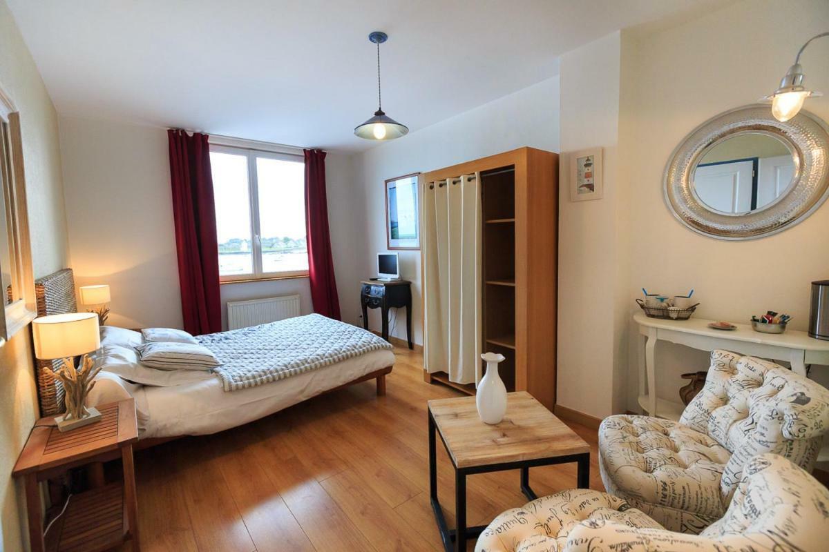 Les Transats Chambre Et Appartements Vue Mer Barfleur Luaran gambar